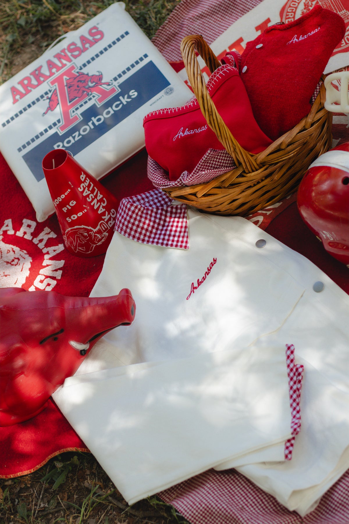 Arkansas Gingham Barn Jacket