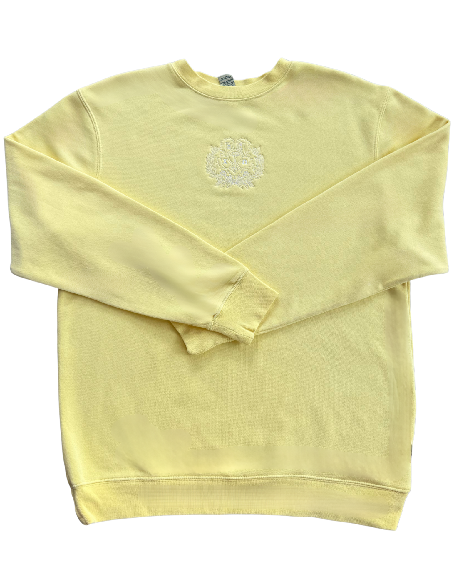 Chi Omega Crest Crewneck
