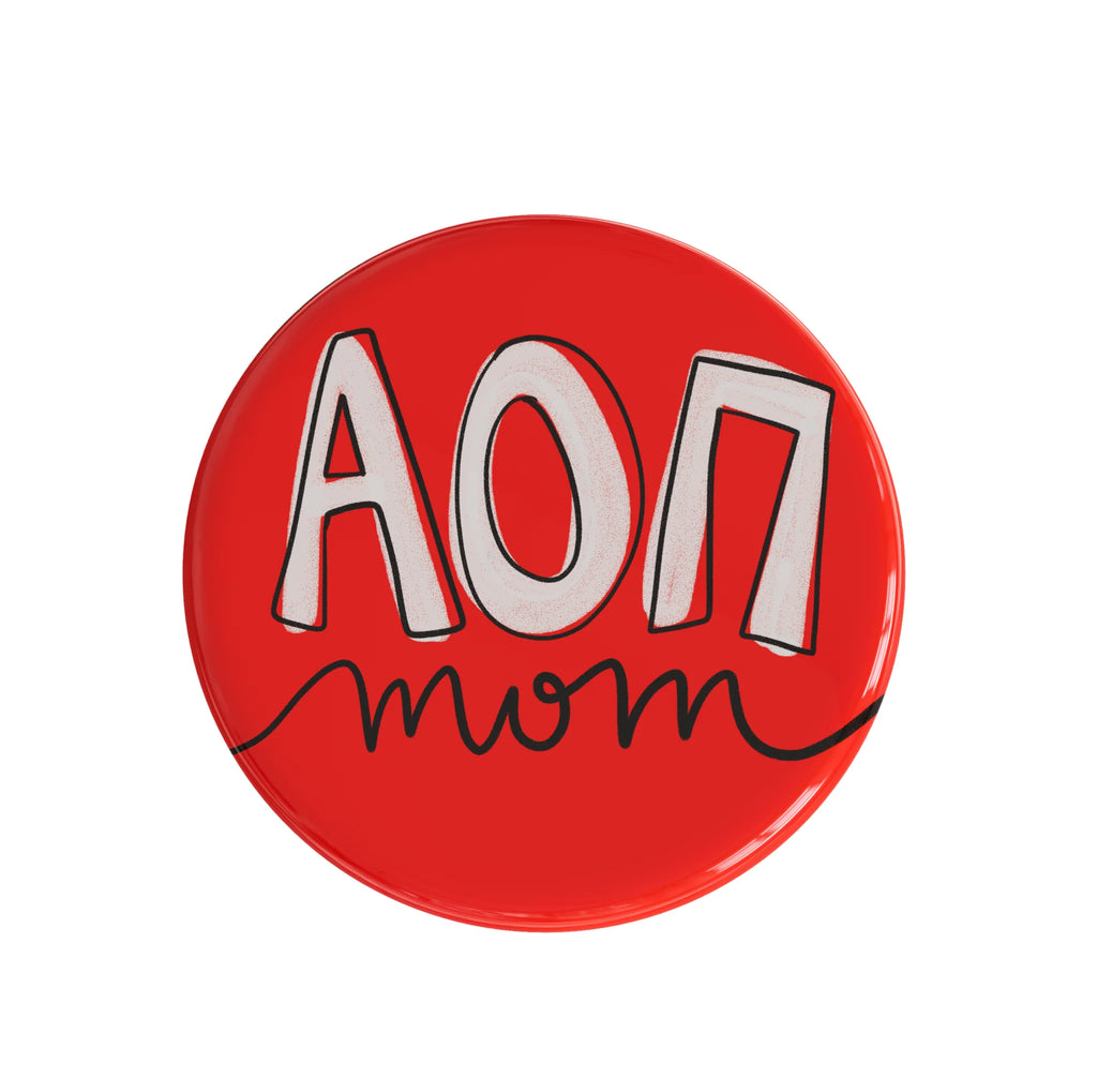 Sorority Mom Button