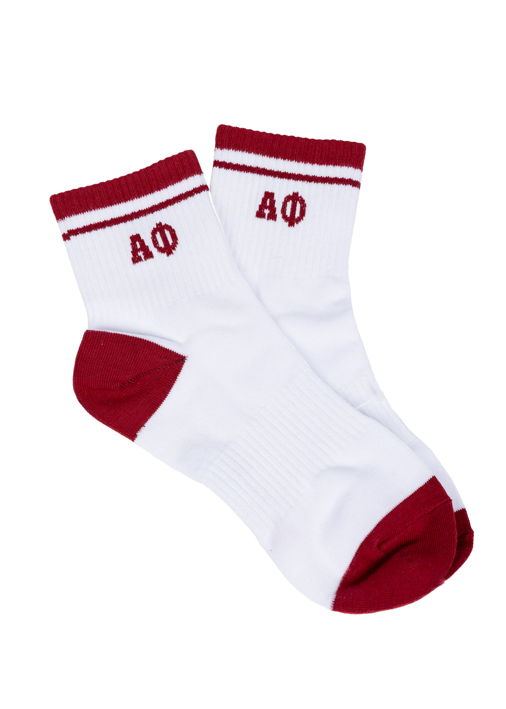 Alpha Phi Quarter Socks