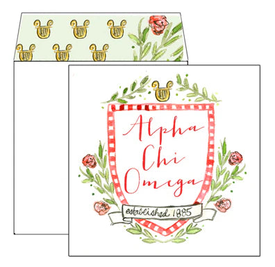 Sorority Greeting Card