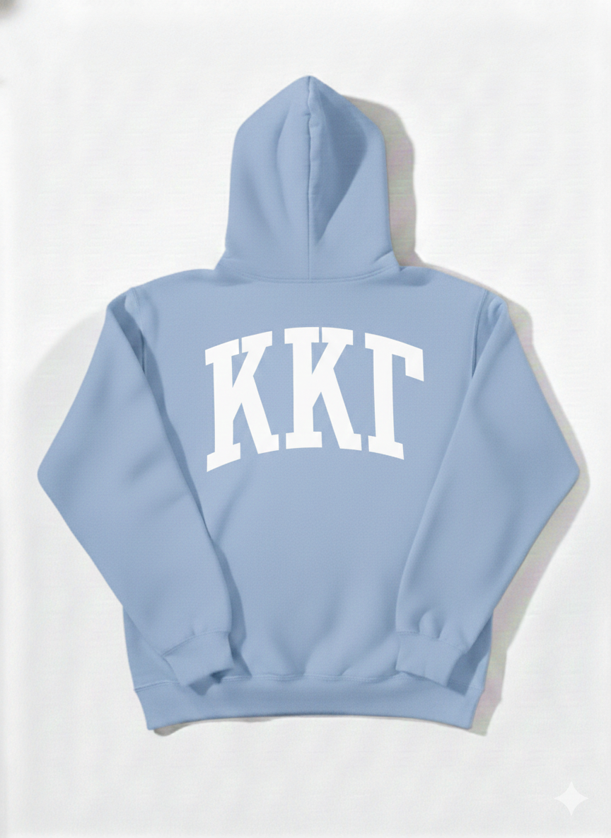 Kappa Kappa Gamma Light Blue Hoodie