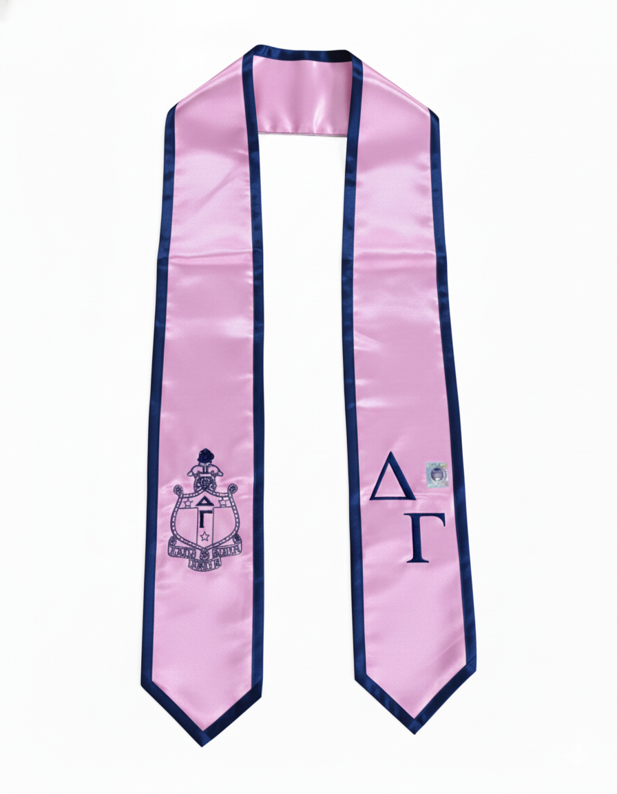 Delta Gamma Graduation Stole