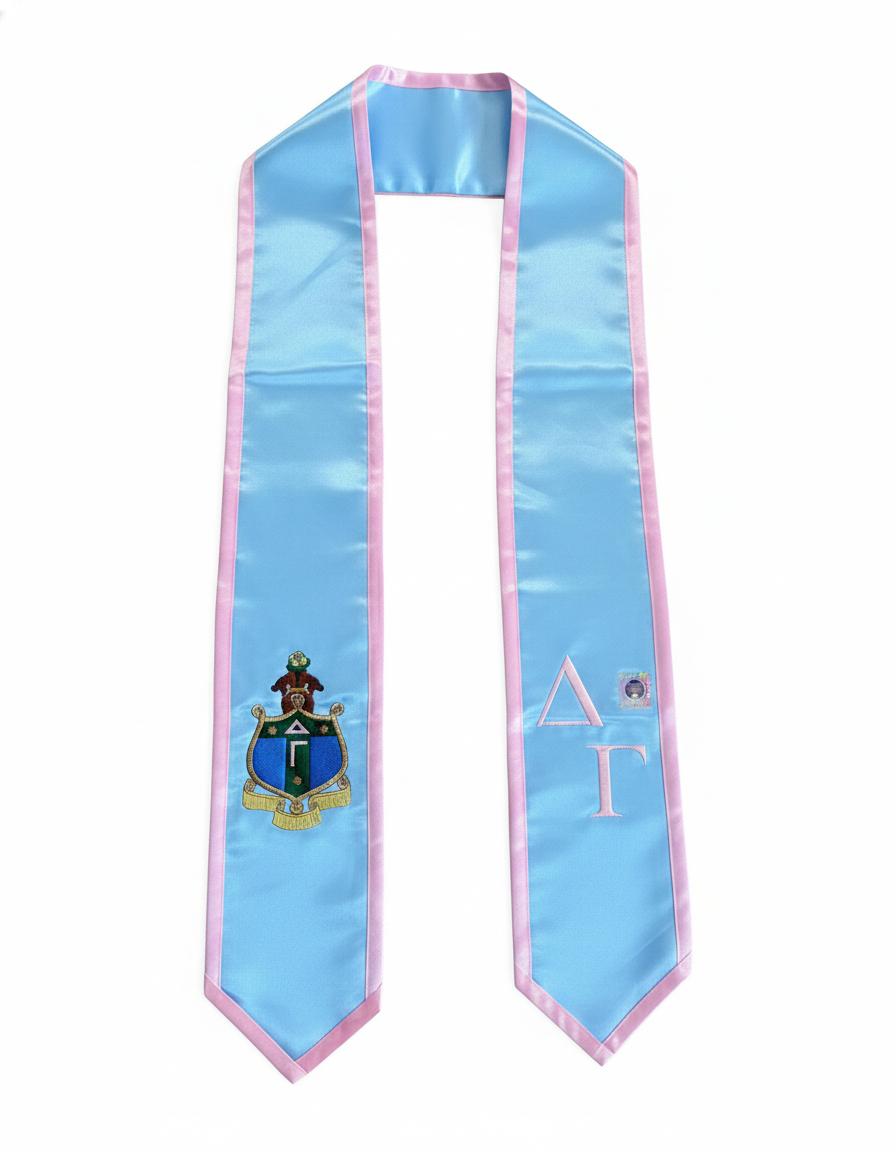 Delta Gamma Graduation Stole