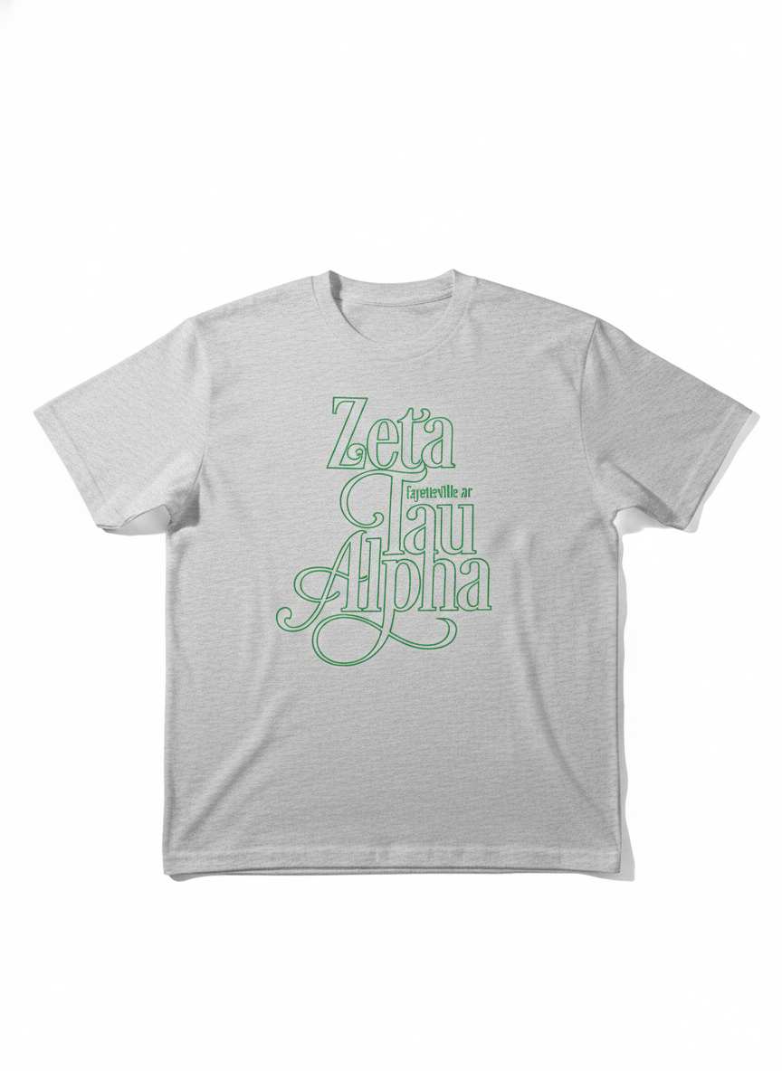Zeta Tau Alpha Fayetteville T-shirt