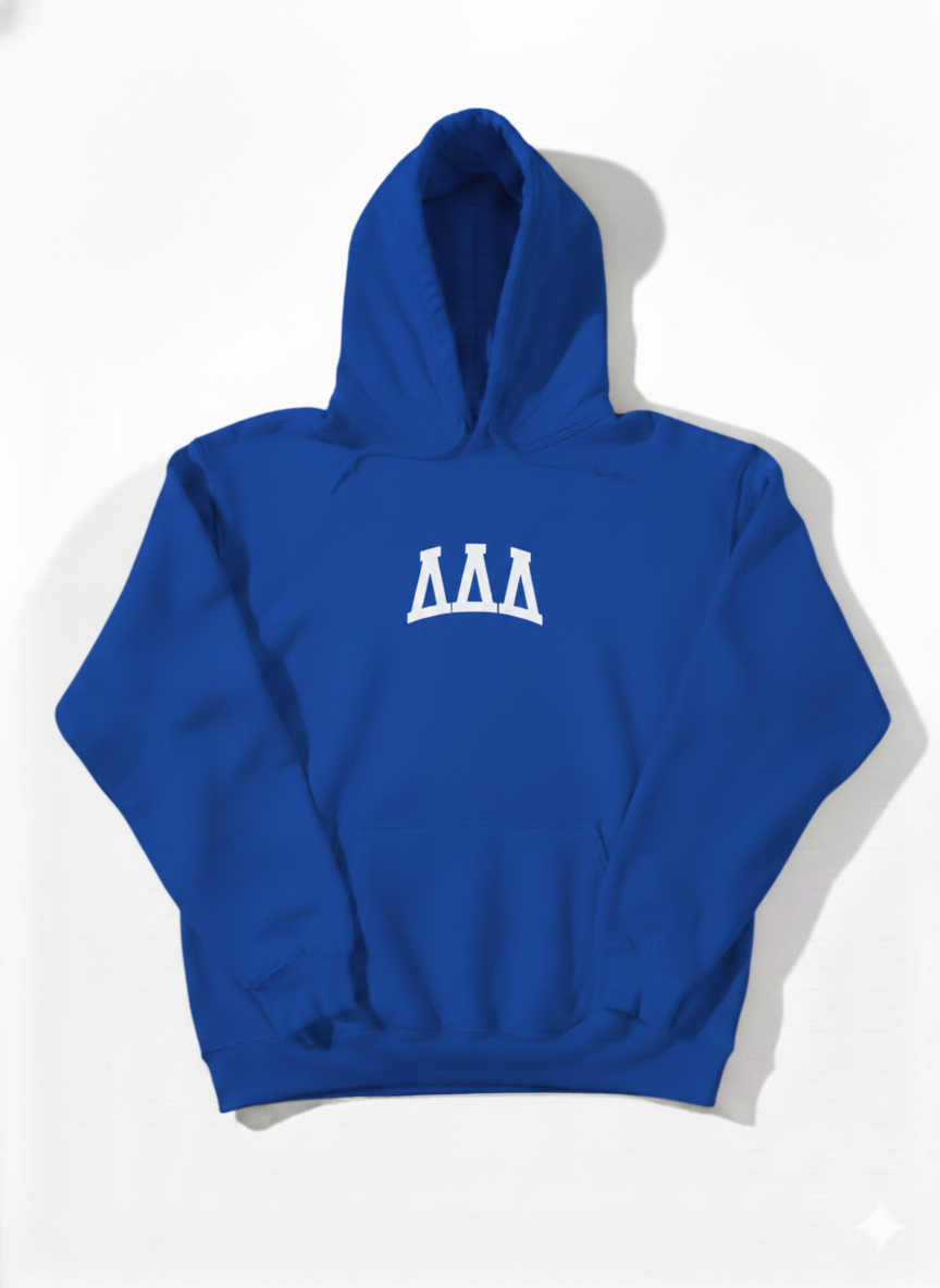 Delta Delta Delta Royal Hoodie