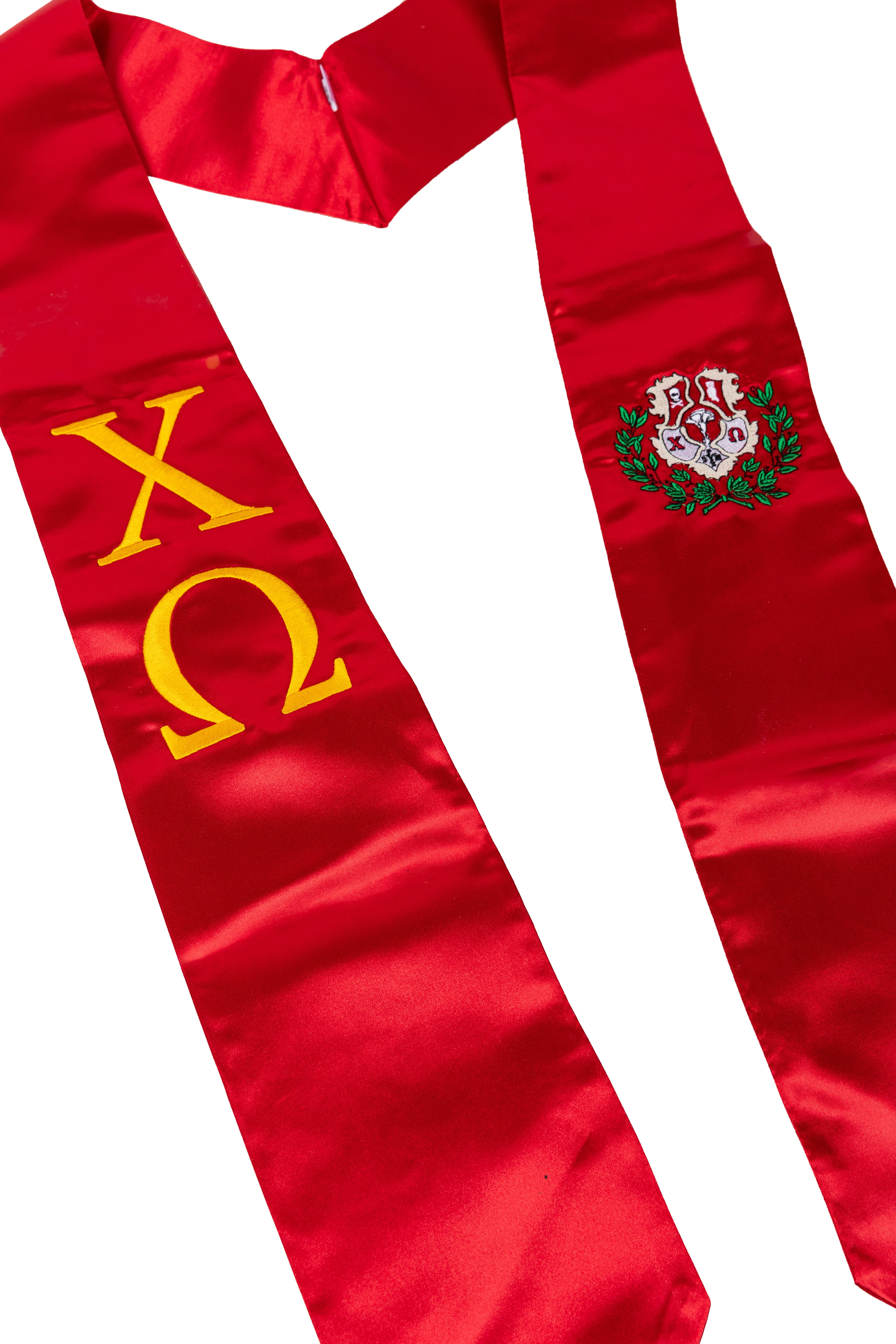 Chi Omega Graduation Stole
