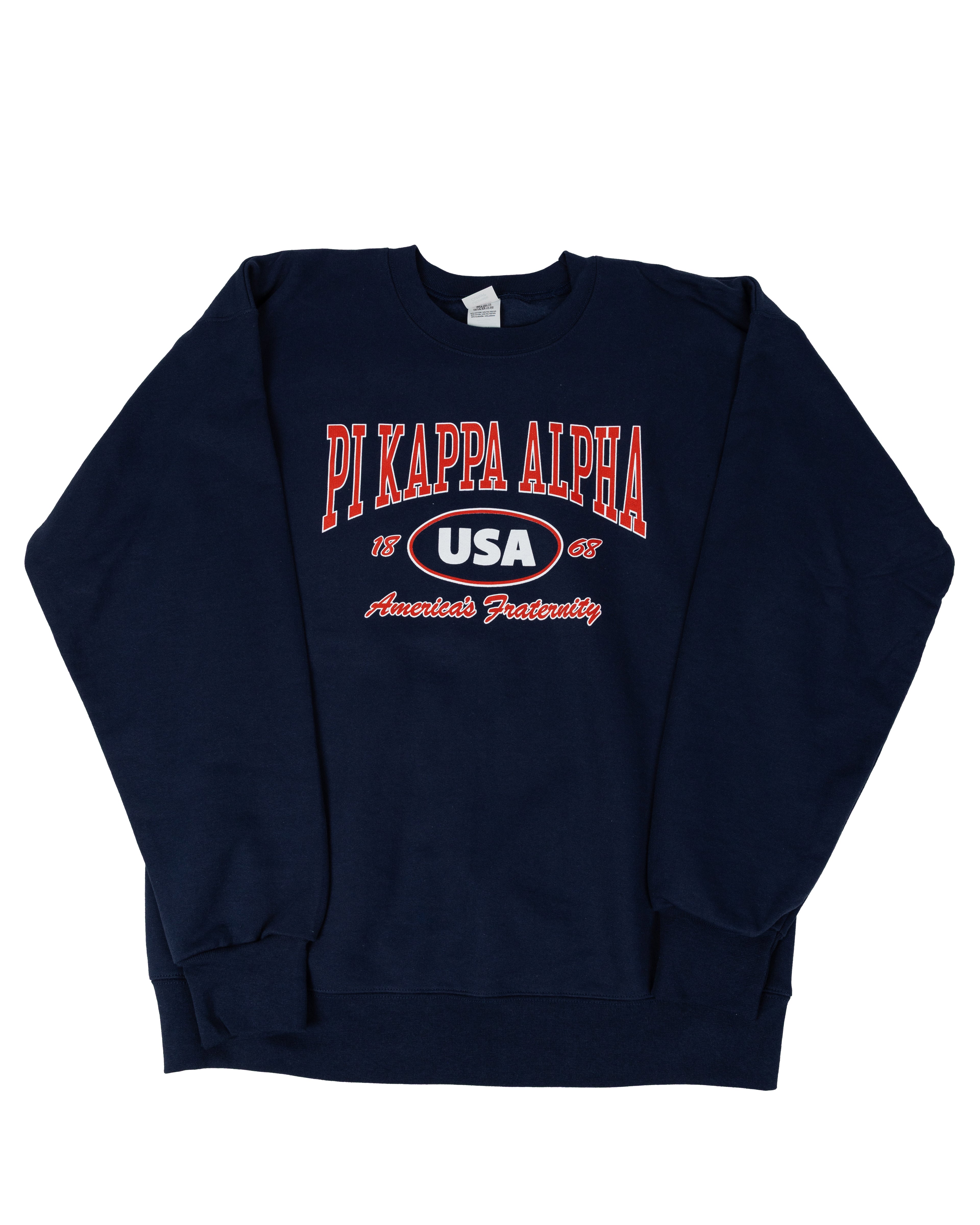 Pi Kappa Alpha Americas Fraternity Crewneck