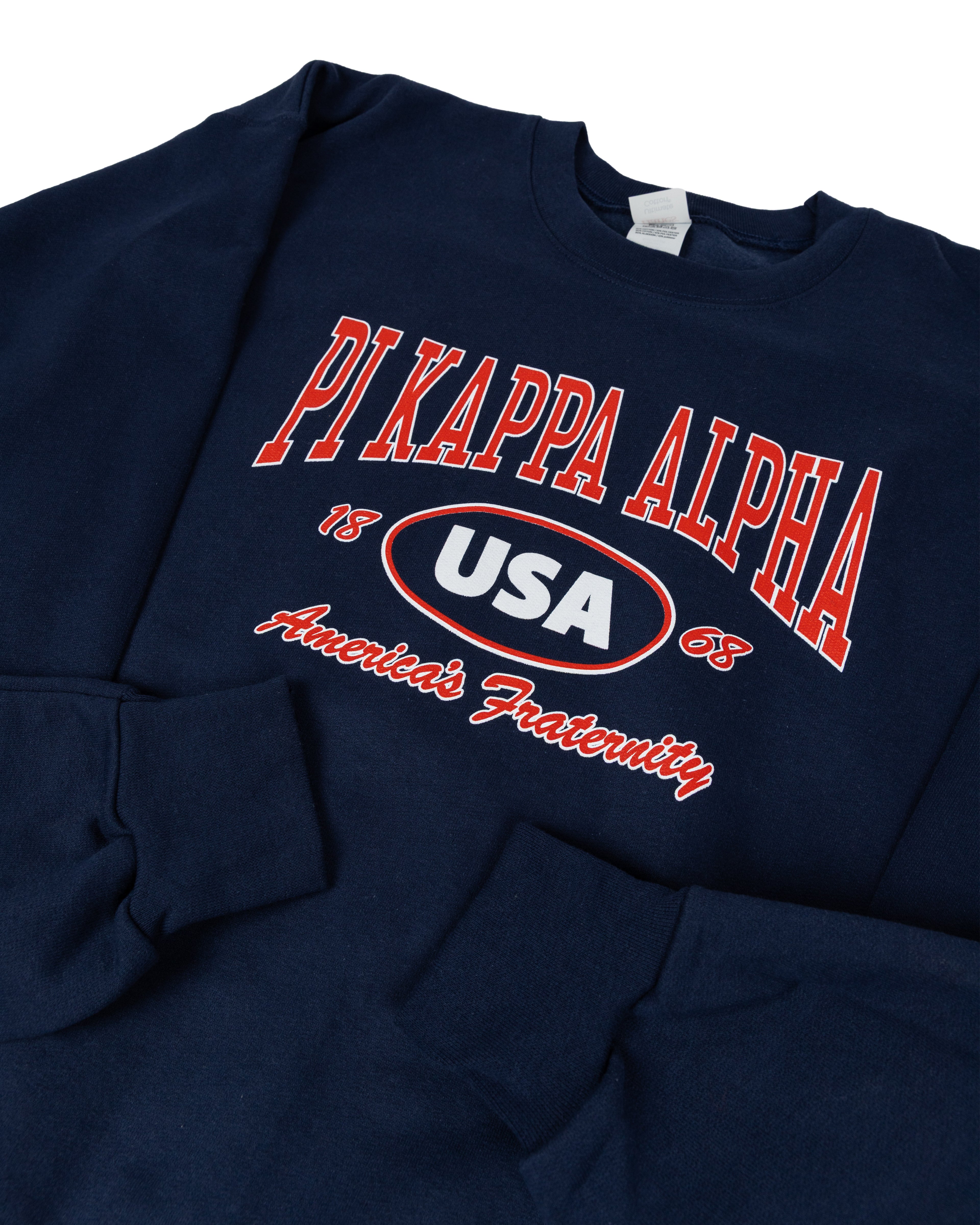 Pi Kappa Alpha Americas Fraternity Crewneck