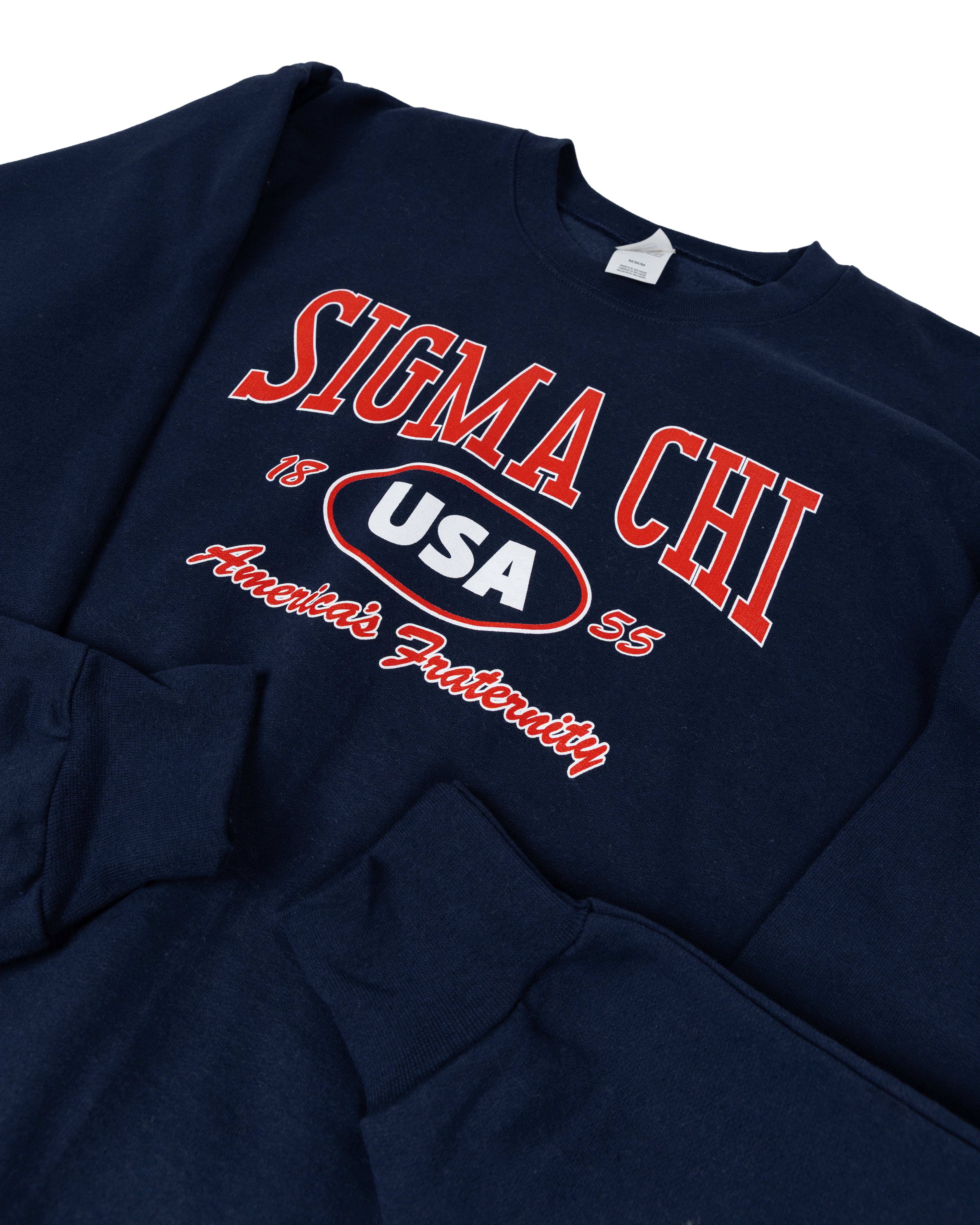 Sigma Chi Americas Fraternity Crewneck
