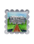Kappa Kappa Gamma Arkansas House Print and Frame