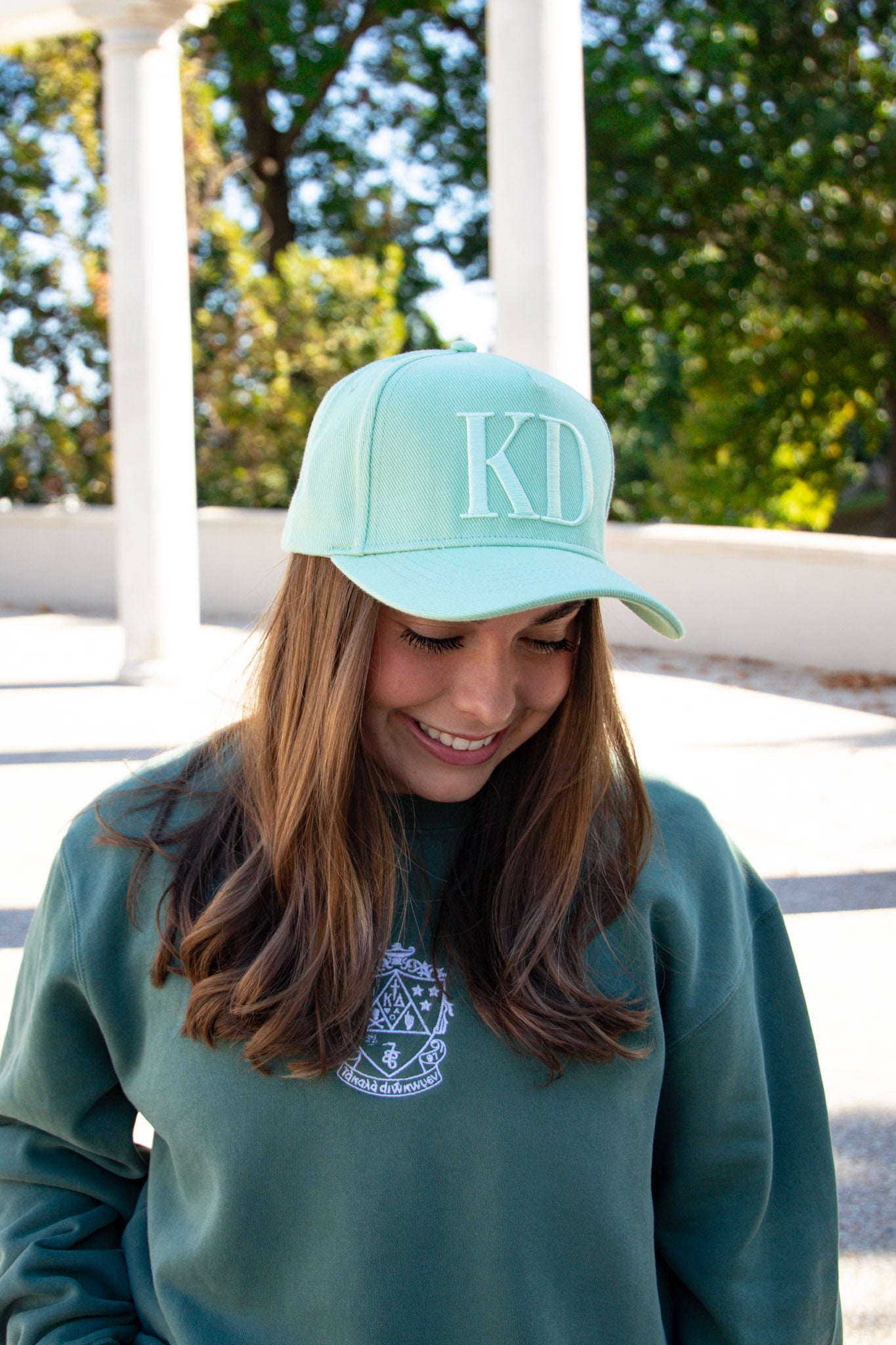 Kappa Delta Pastel Tone-on-tone Hat