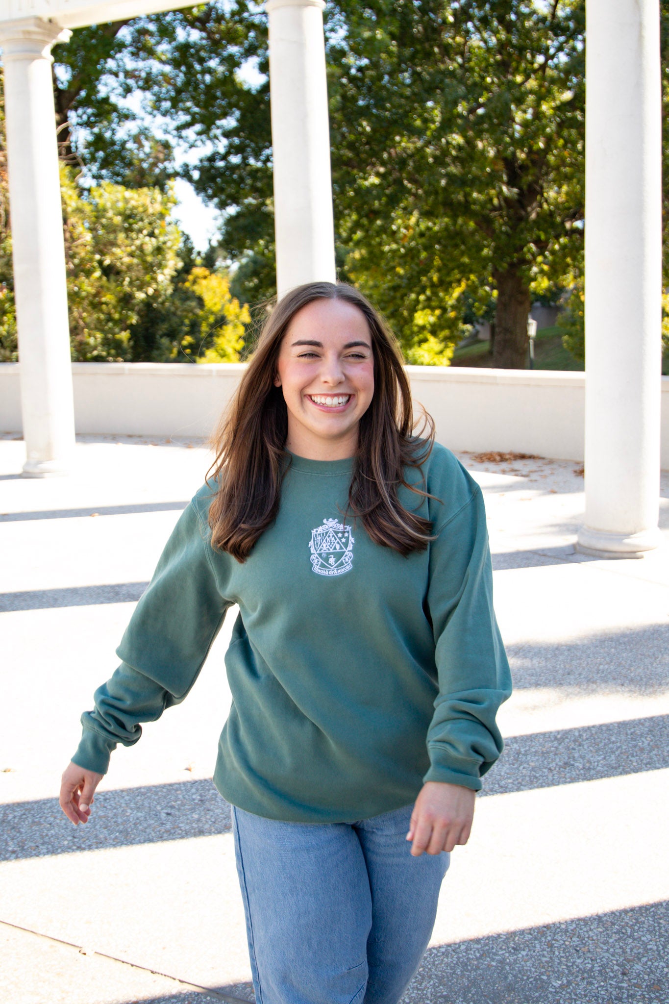 Kappa Delta Crest Crewneck