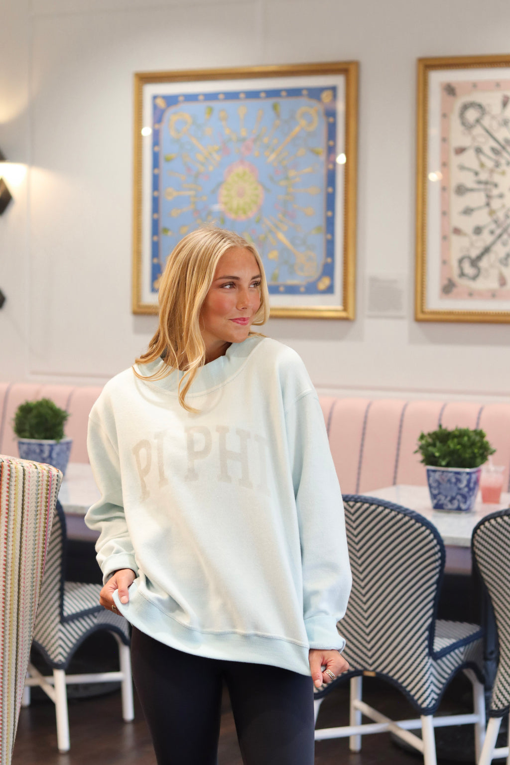 Sorority Reversible Mockneck