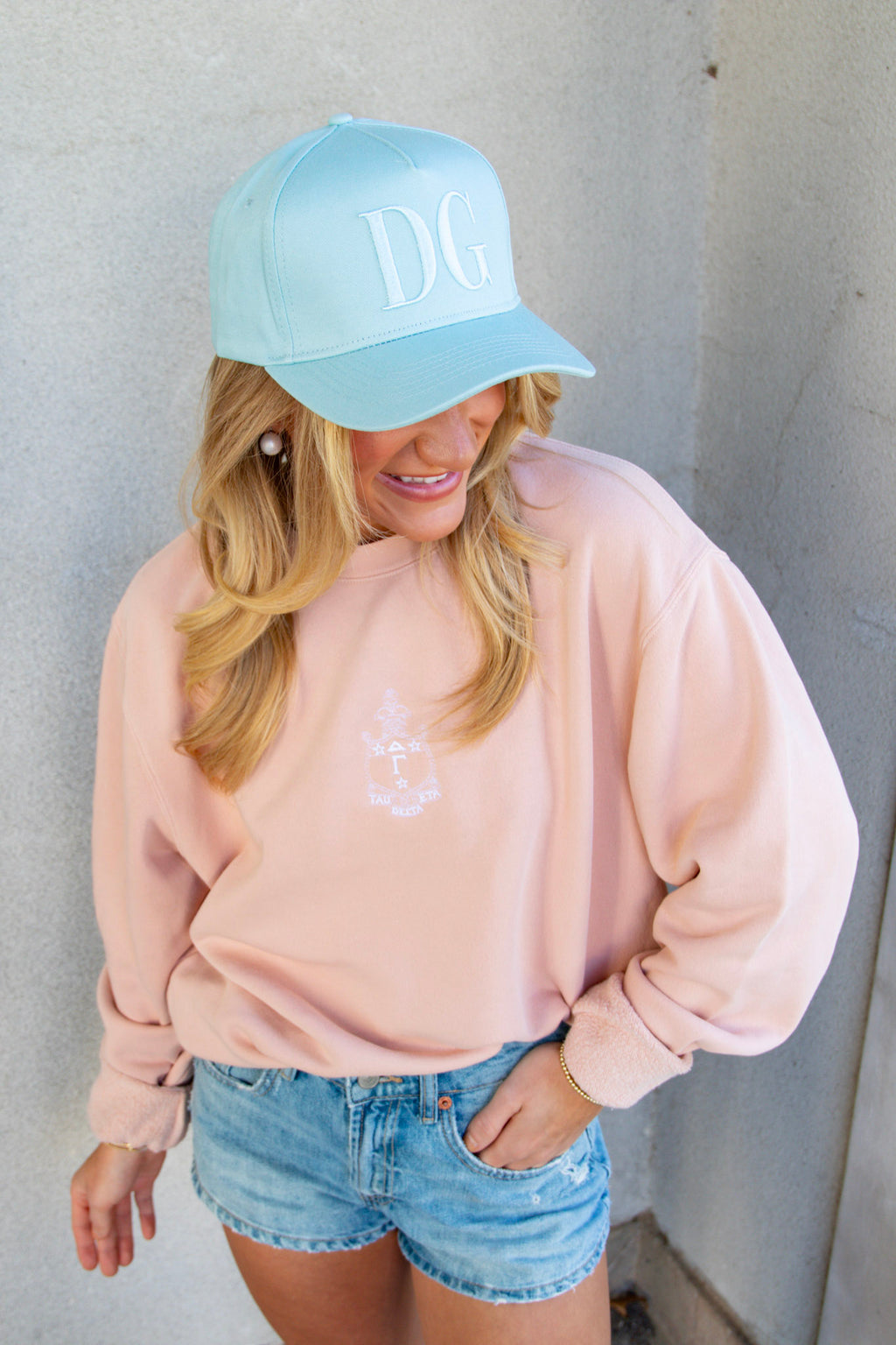 Sorority Tone on Tone Hat
