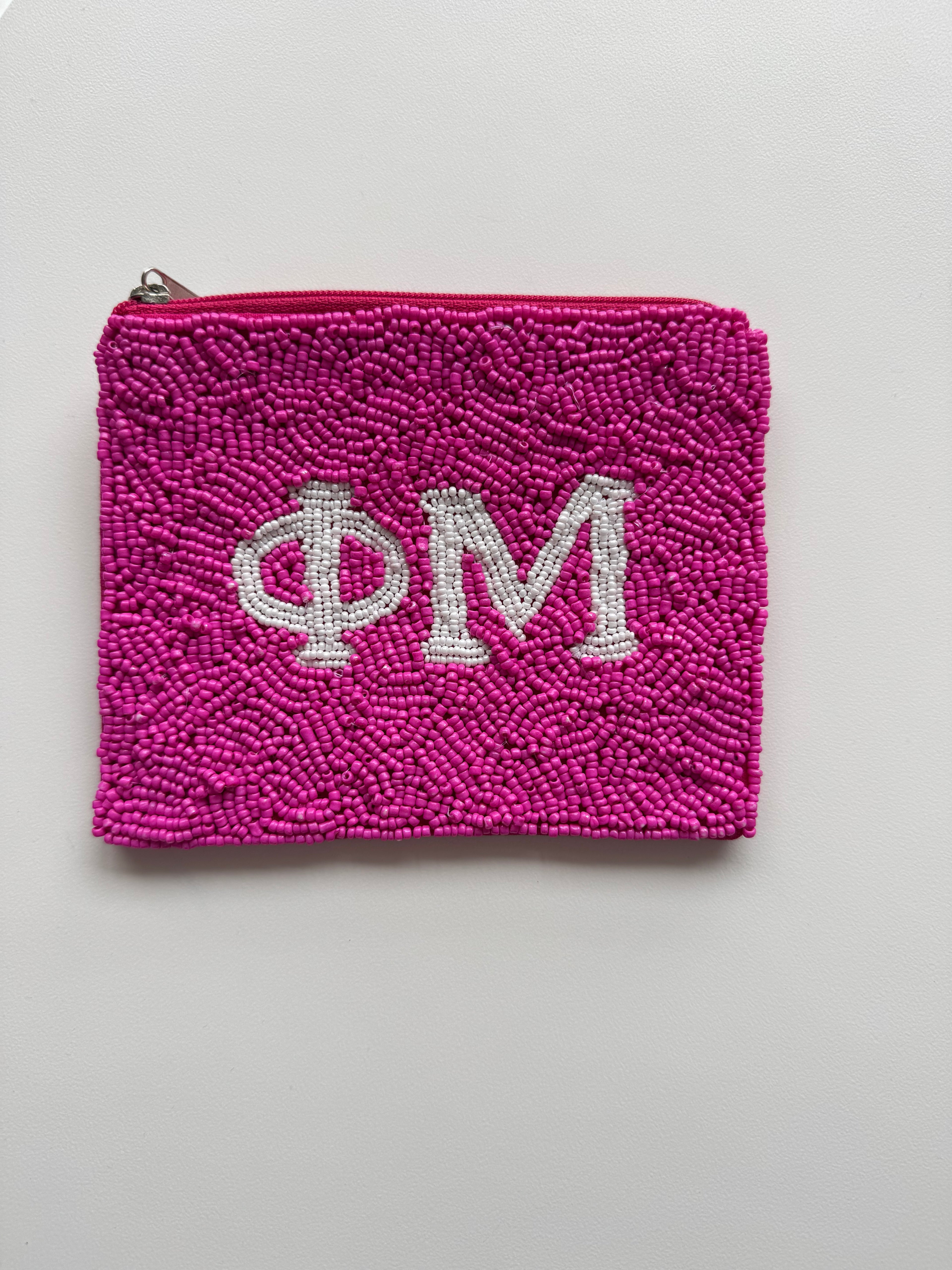 Sorority Beaded Wallet