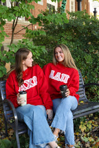 Pi Beta Phi Red Mockneck