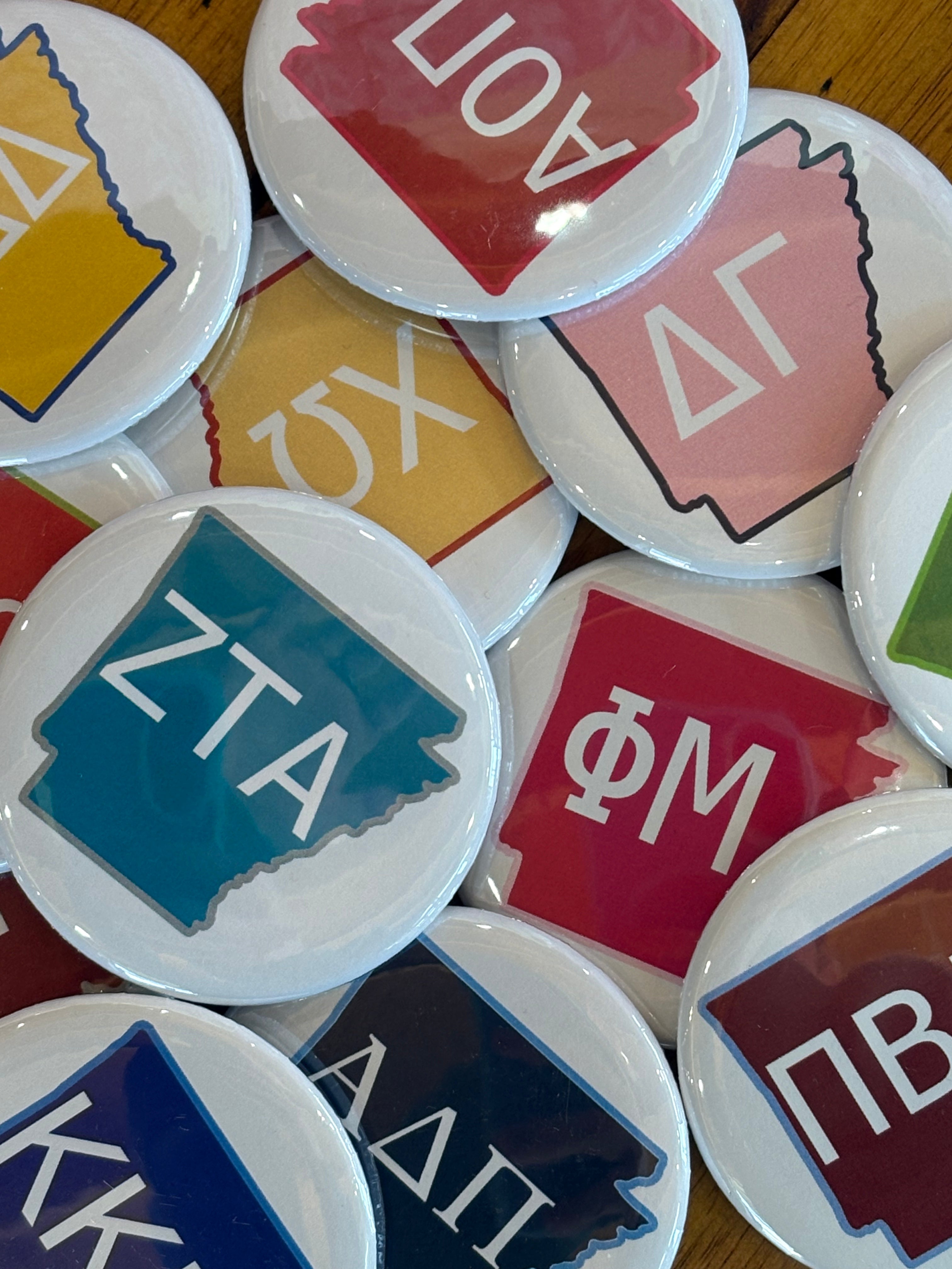 Sorority Arkansas State Button