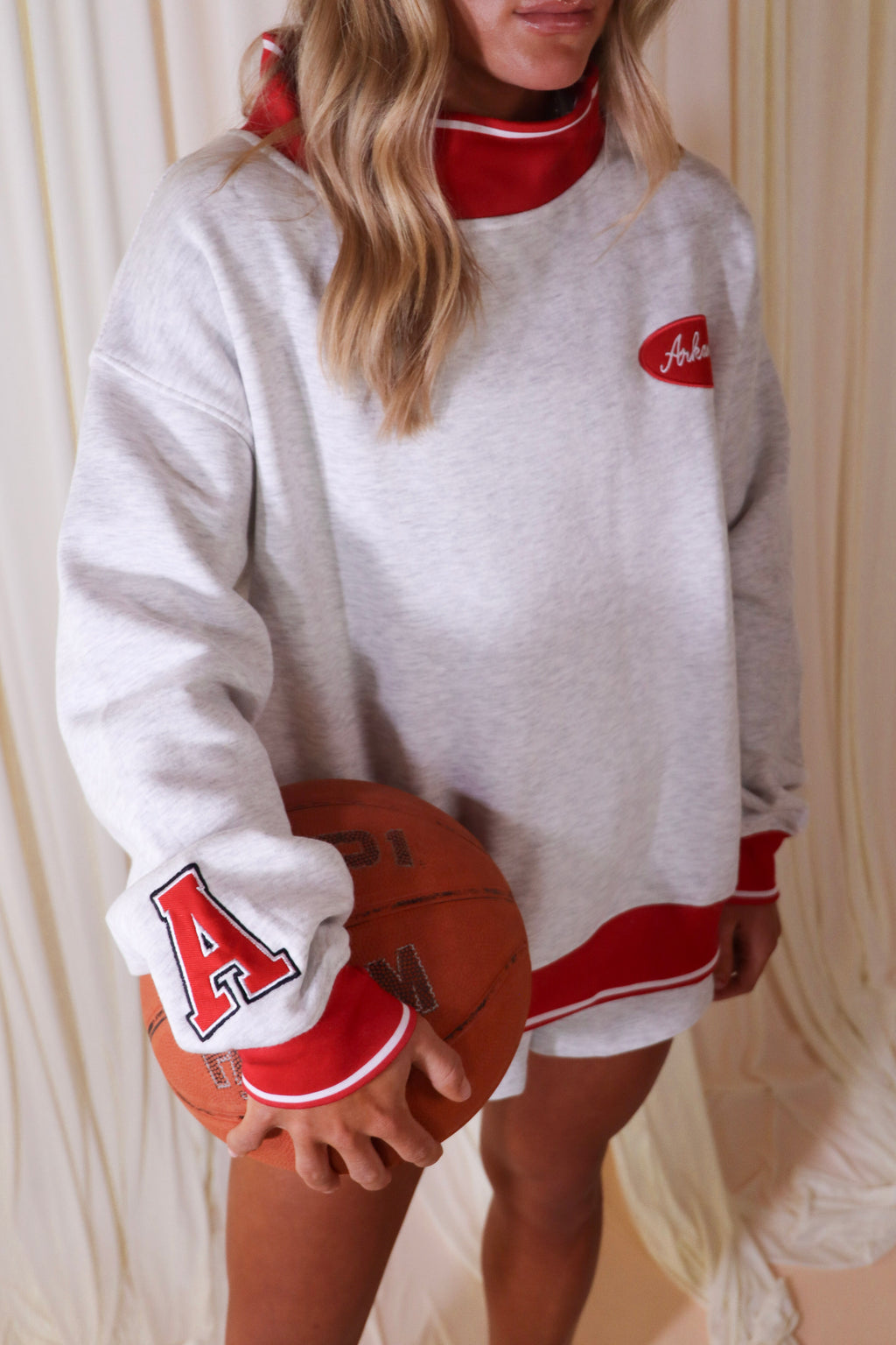 Arkansas Varsity Mockneck