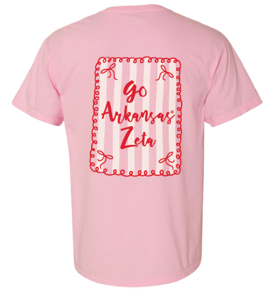 Zeta Tau Alpha Bow T-shirt