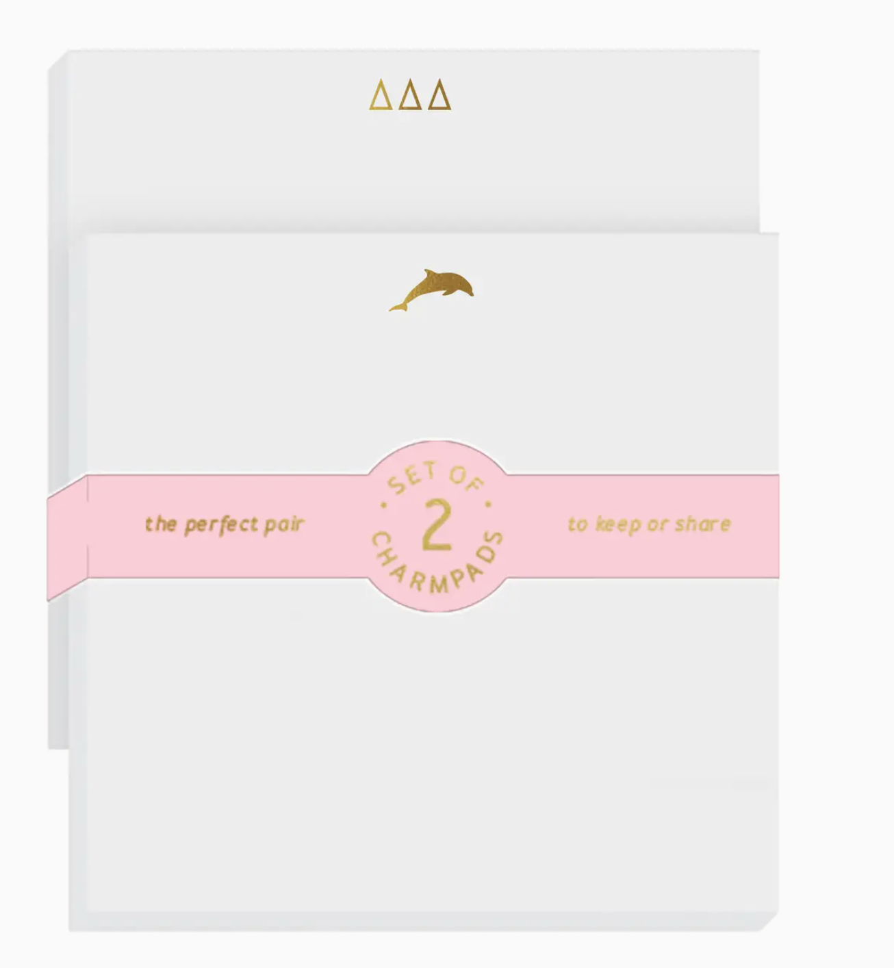 Delta Delta Delta Charm Pad 2-Pack