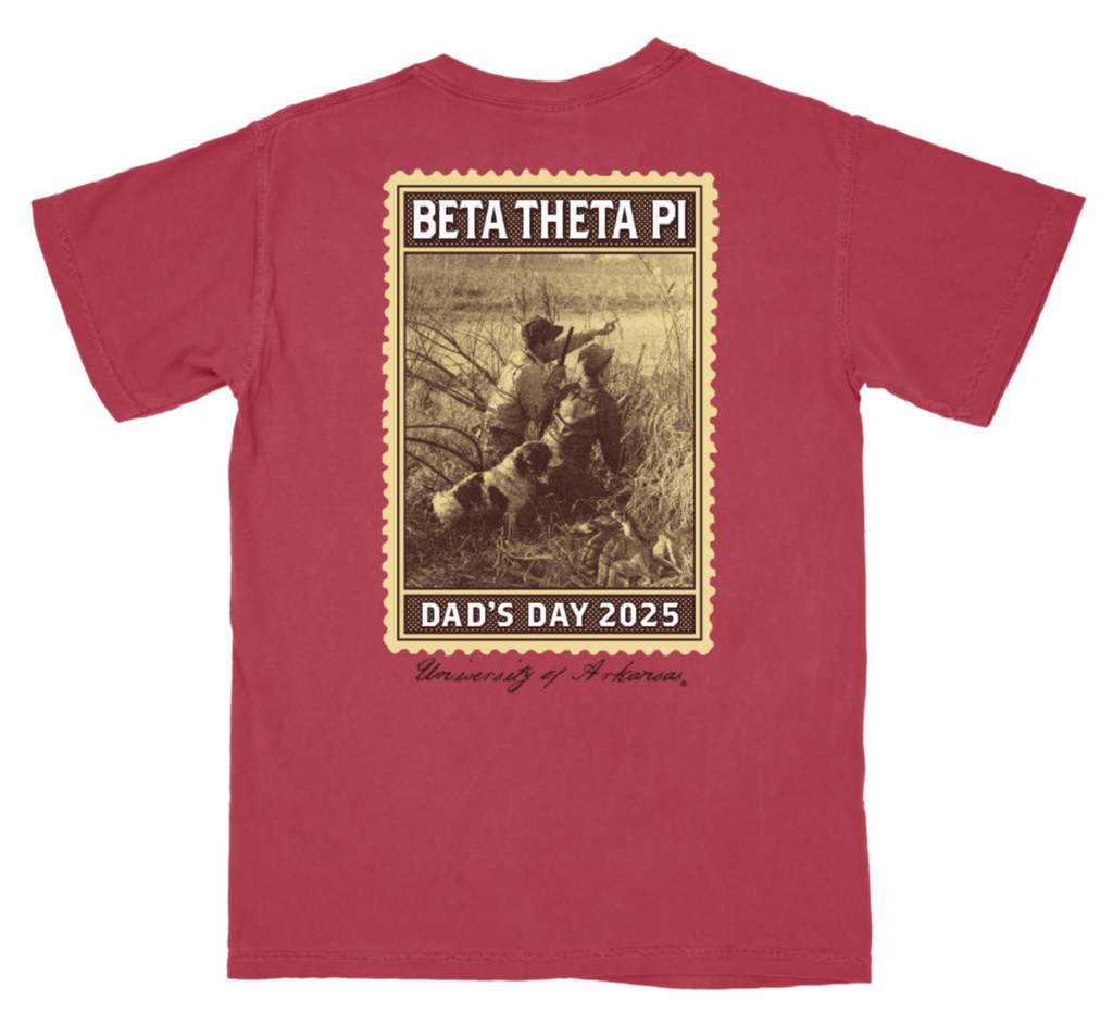 Beta Theta Pi Arkansas Dad's Day 2025 T-Shirt
