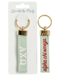 Alpha Chi Omega Keychain
