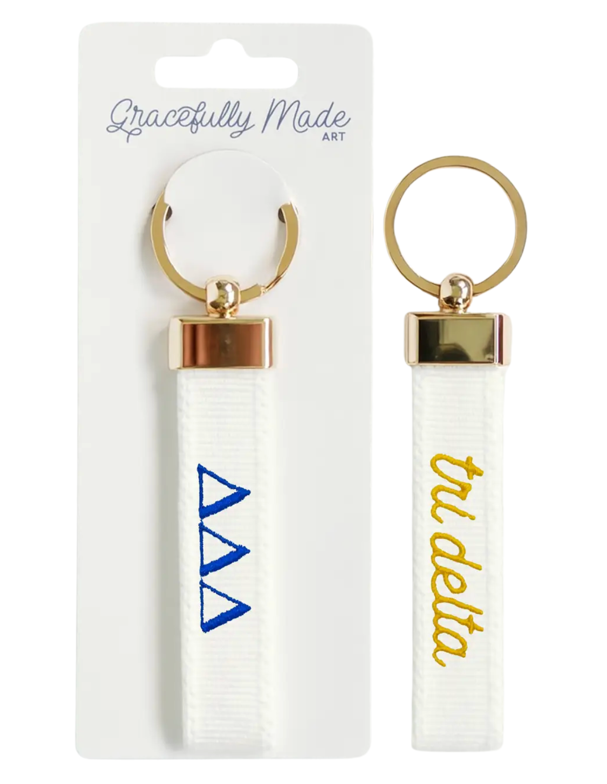 Delta Delta Delta Keychain