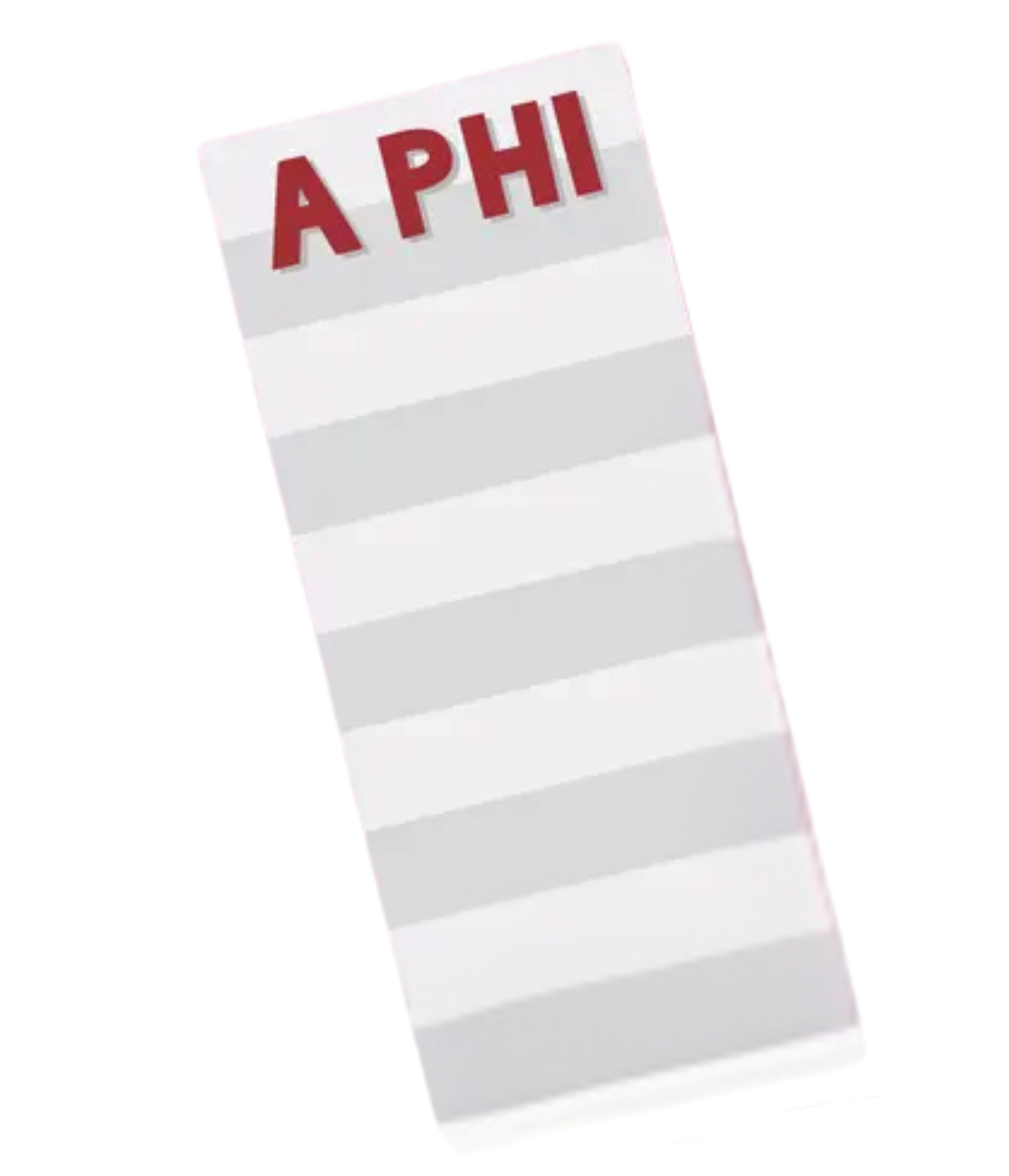 Alpha Phi Skinny Note Pad