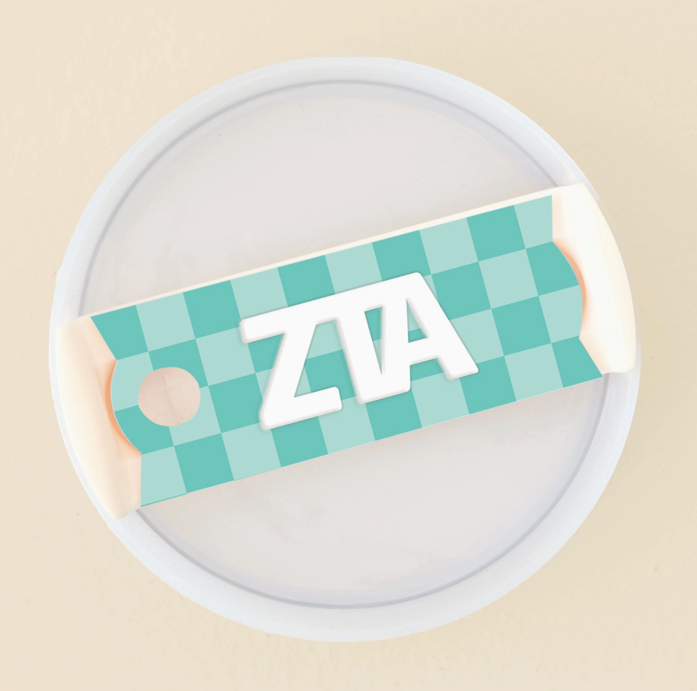 Zeta Tau Alpha Lid Tag
