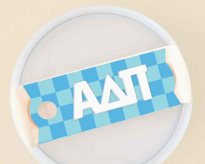 Alpha Delta Pi Lid Tag