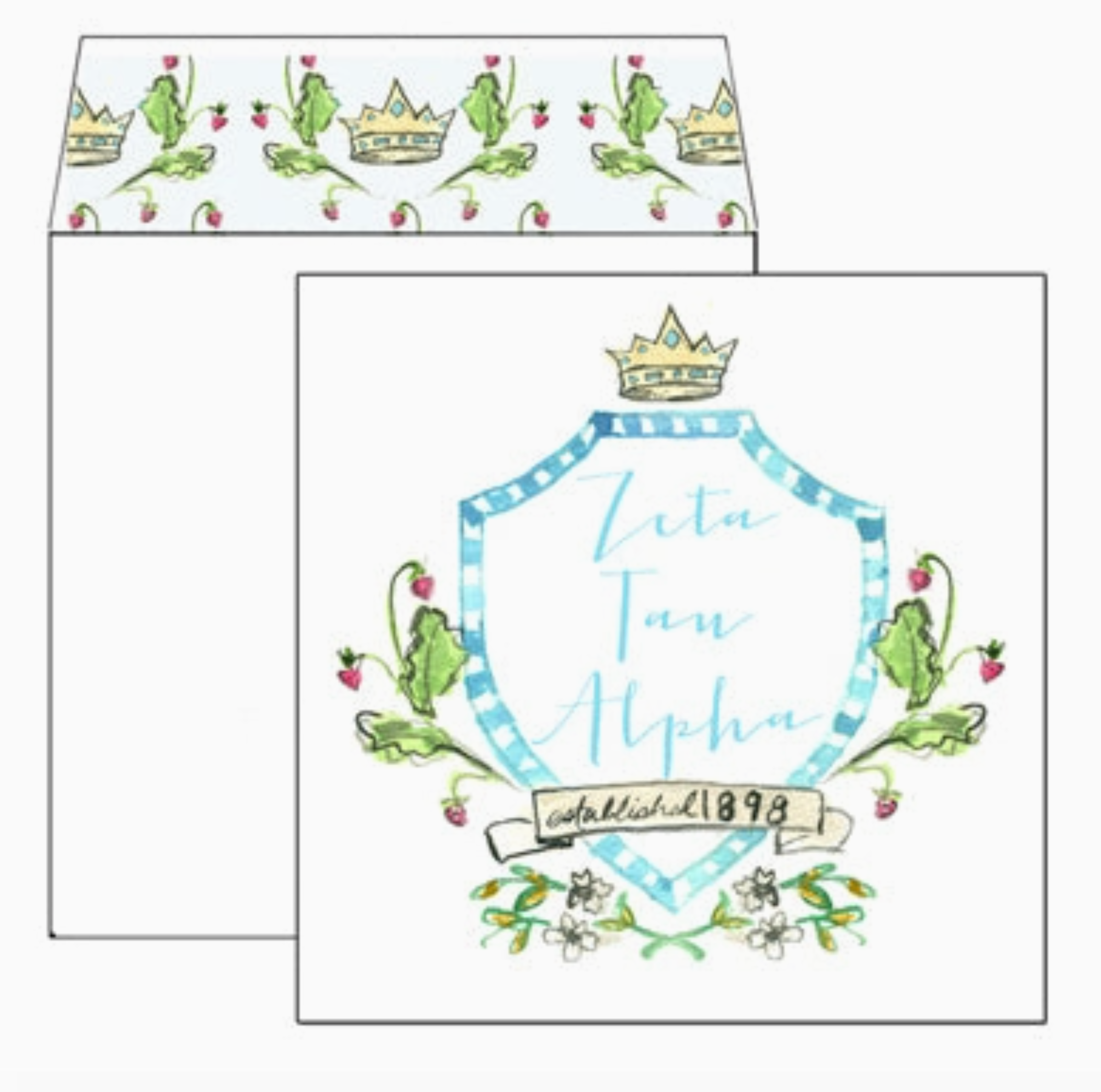 Sorority Greeting Card