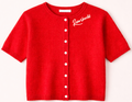 Razorbacks Red Cardigan