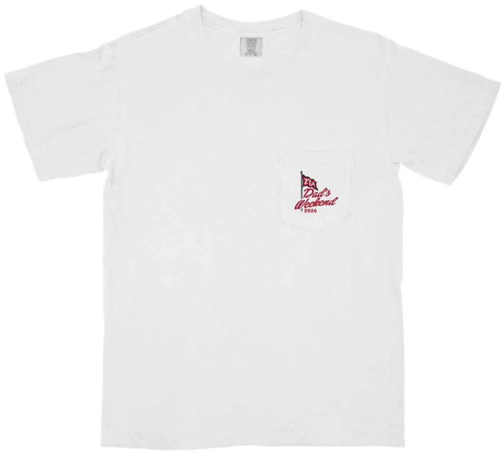 Zeta Tau Alpha Arkansas Dad's Day 2026 T-shirt