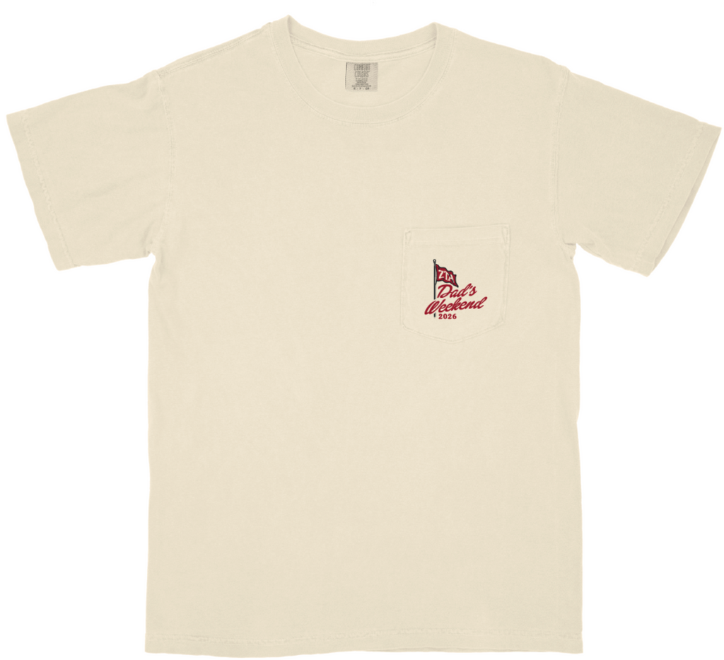 Zeta Tau Alpha Arkansas Dad's Day 2026 T-shirt