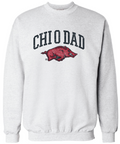 Chi Omega Arkansas Dad Crewneck