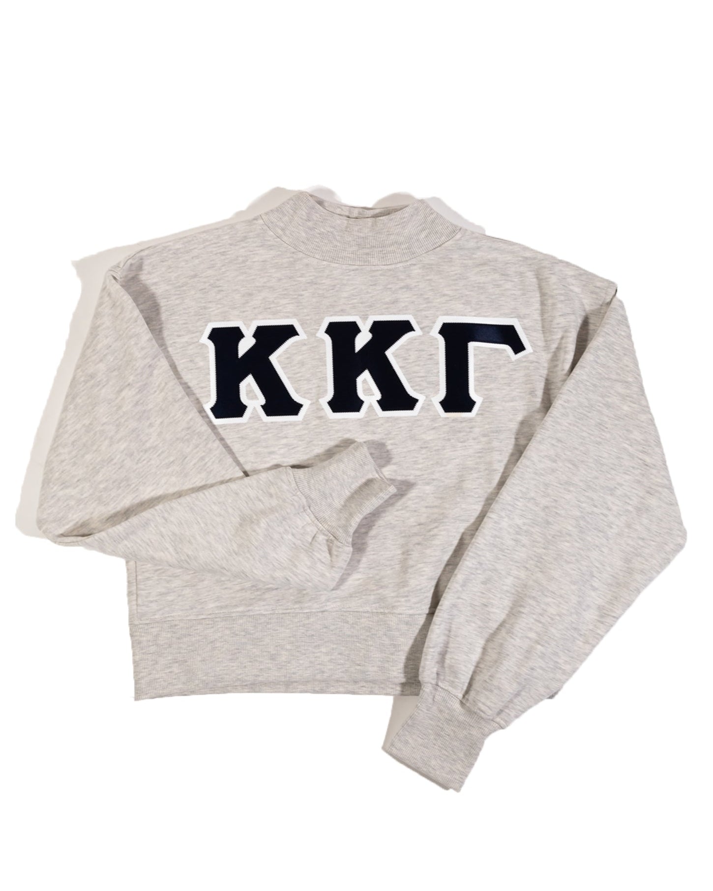 Kappa Kappa Gamma Cropped Mockneck