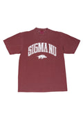 Sigma Nu Vintage Block Letter Tee
