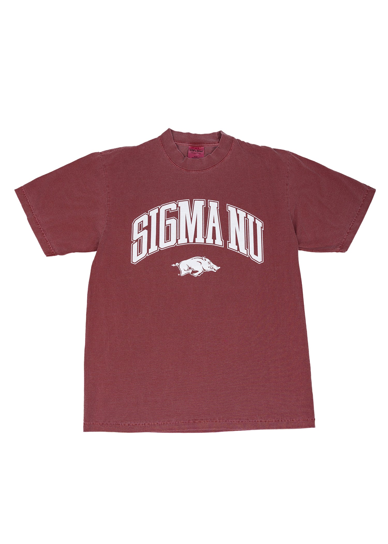 Sigma Nu Vintage Block Letter Tee