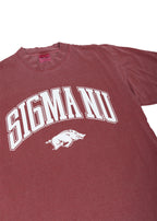 Sigma Nu Vintage Block Letter Tee
