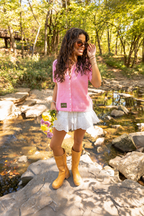 Sorority Patch Cardigan