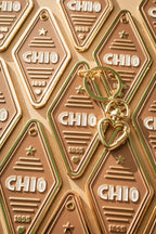 Sorority Enamel Hotel Keychain