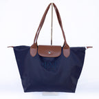 Sorority Embroidered Leather Tote Bag