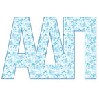 Alpha Delta Pi Acrylic Shelfie