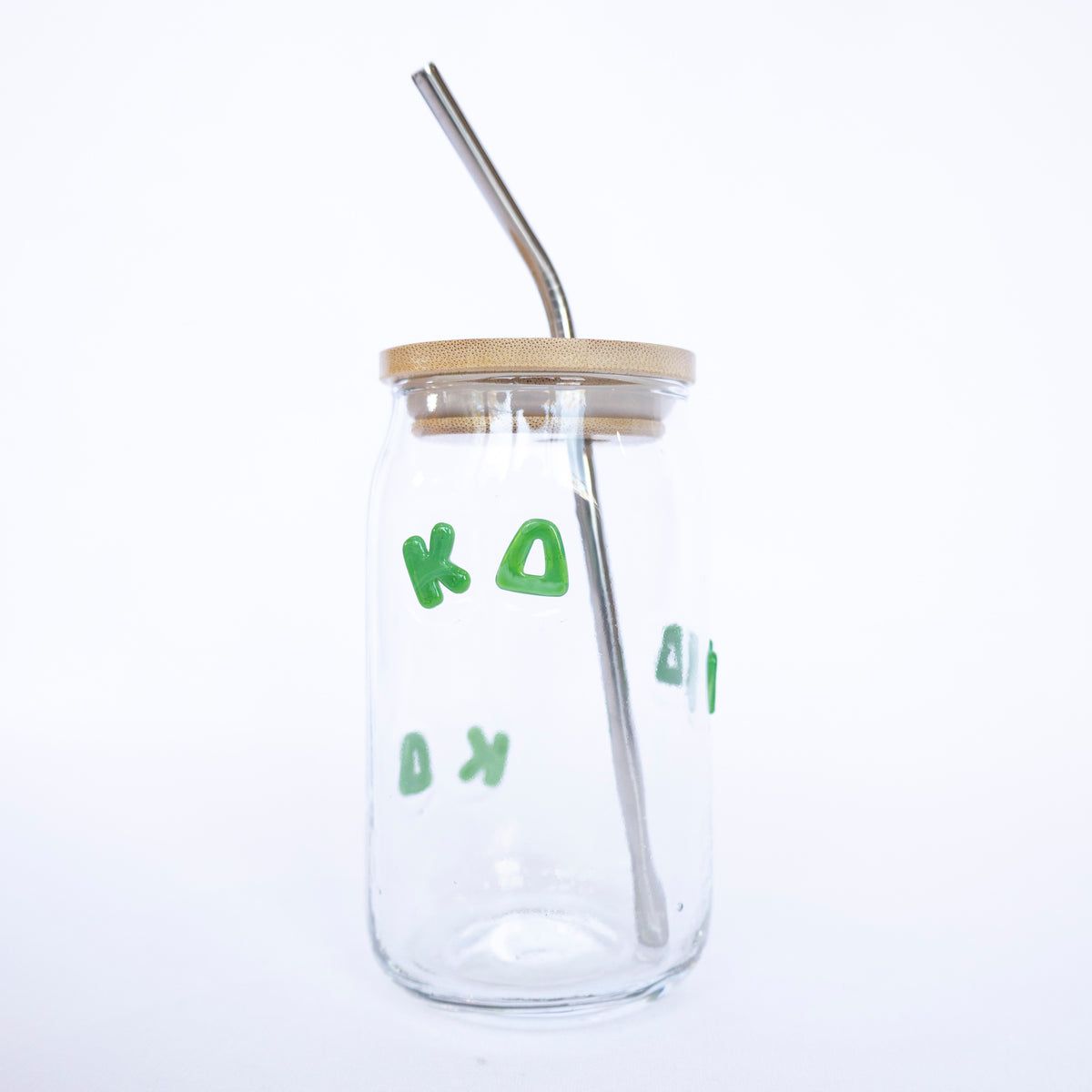 Sorority Letter Juice Glasses