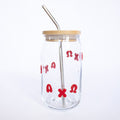 Sorority Letter Juice Glasses