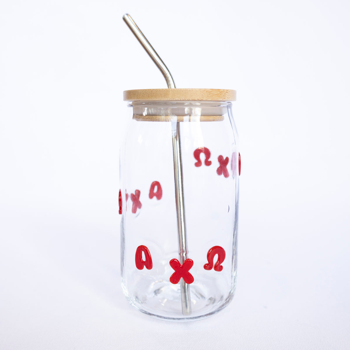 Sorority Letter Juice Glasses