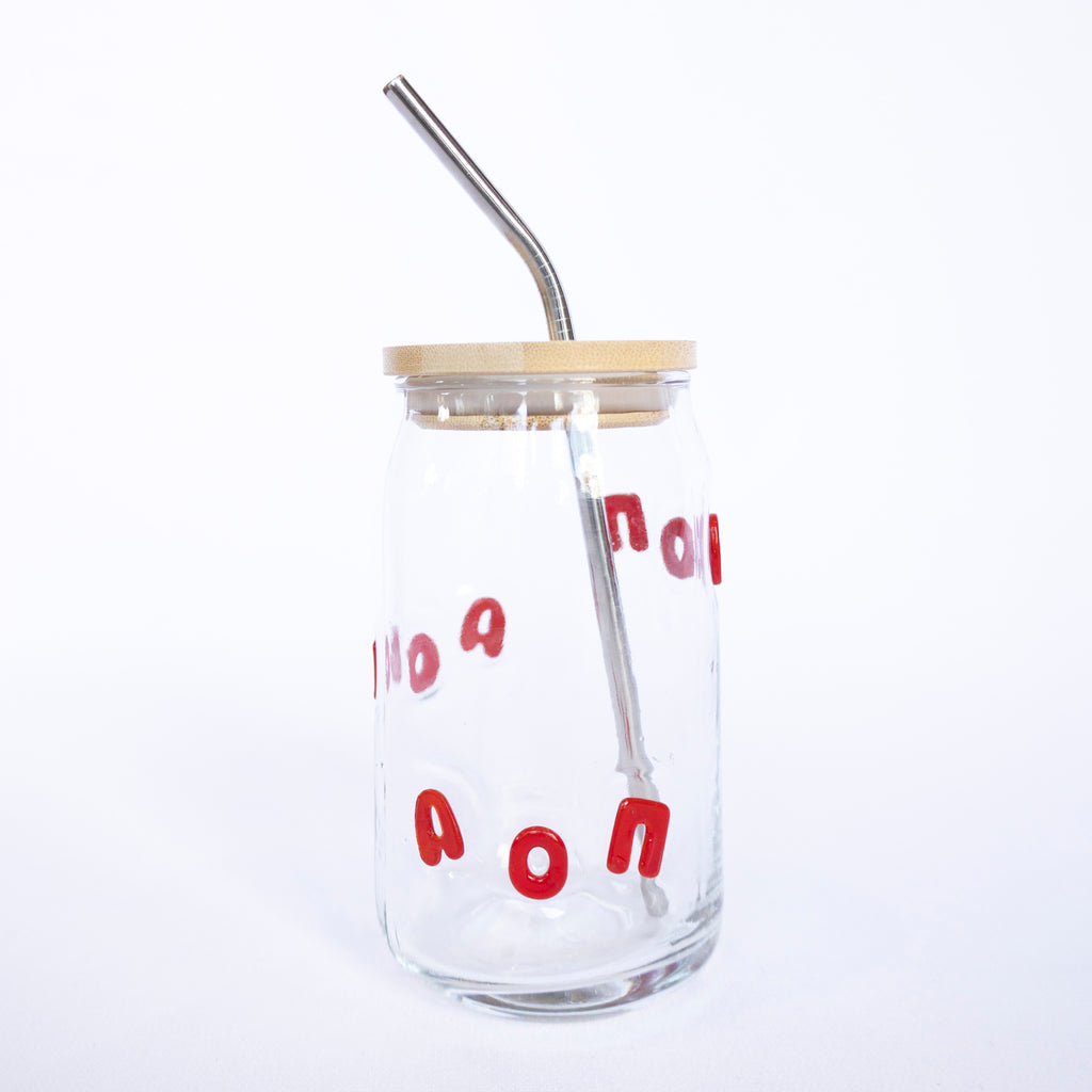 Sorority Letter Juice Glasses