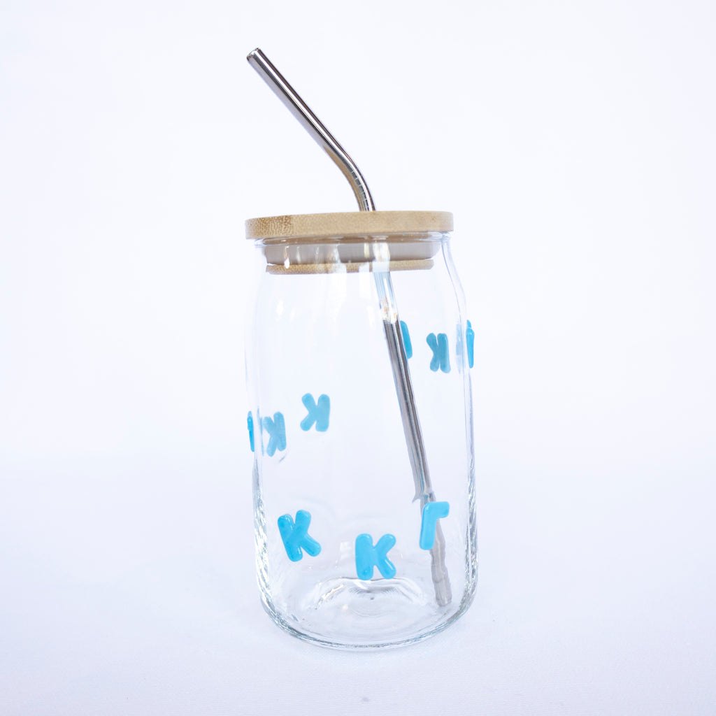 Sorority Letter Juice Glasses