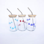 Sorority Letter Juice Glasses